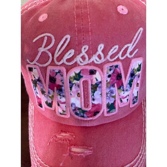 Blessed Mom Vintage Baseball Cap - Picture 5 of 5